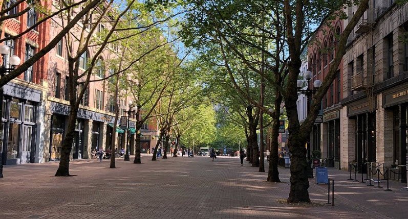 Pioneer Square, Washington, USA
